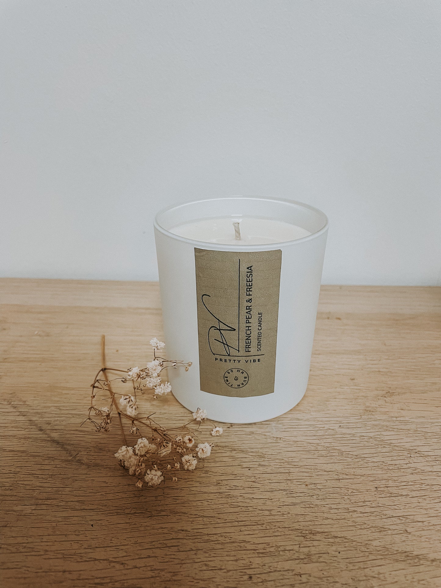 Luxury Candle - French Pear & Freesia