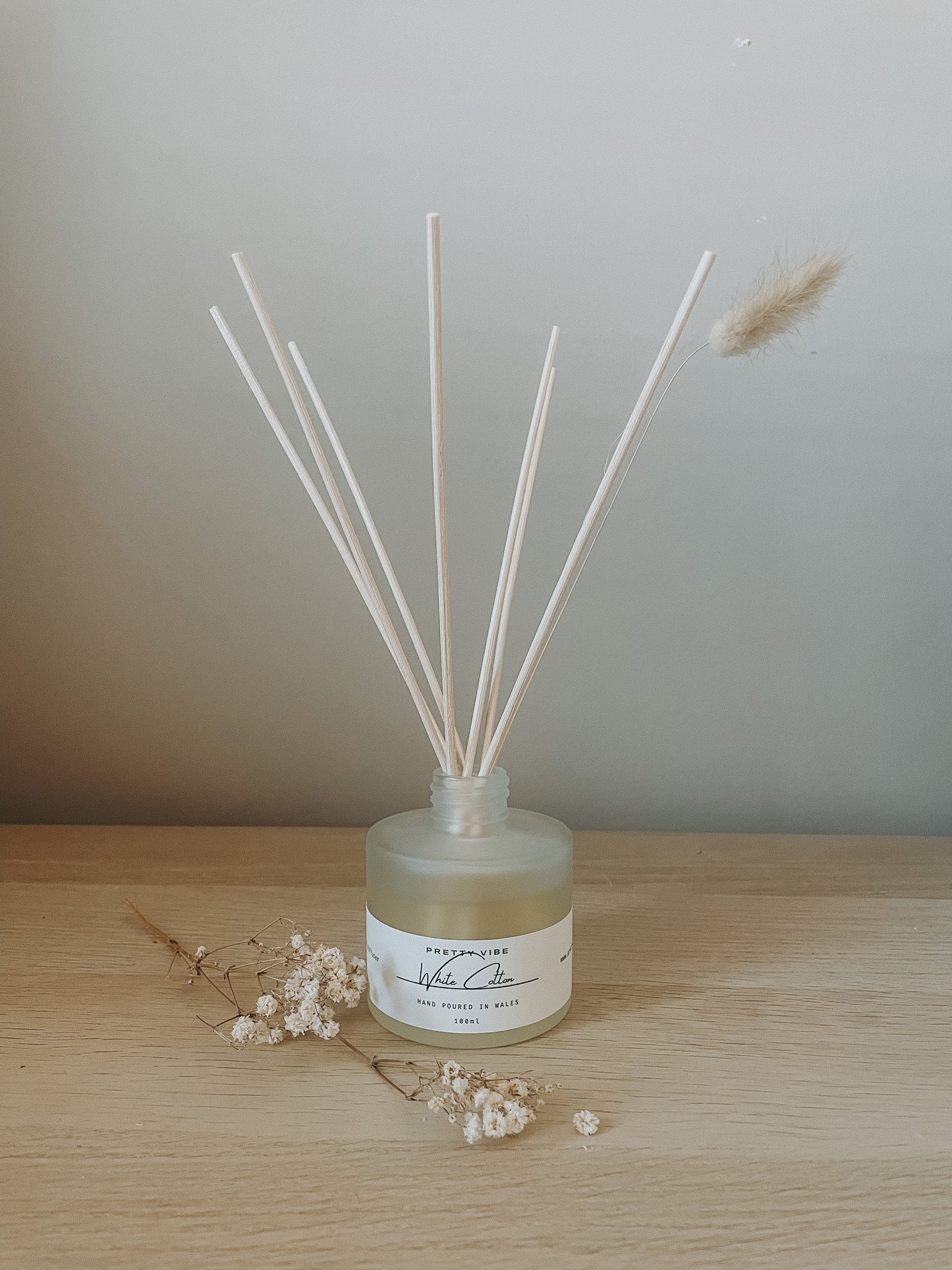 Luxury Reed Diffuser - White Cotton